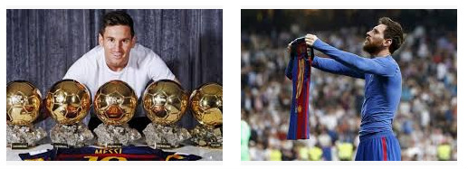 Lionel Messi menjadi pemain bola paling sukses di dunia